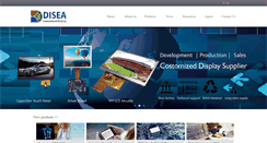 Desktop Screenshot of diseaelec.com
