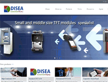 Tablet Screenshot of diseaelec.com